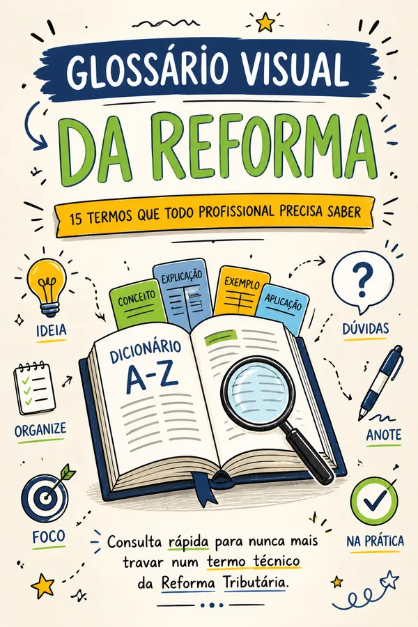 Capa do Glossário Visual da Reforma