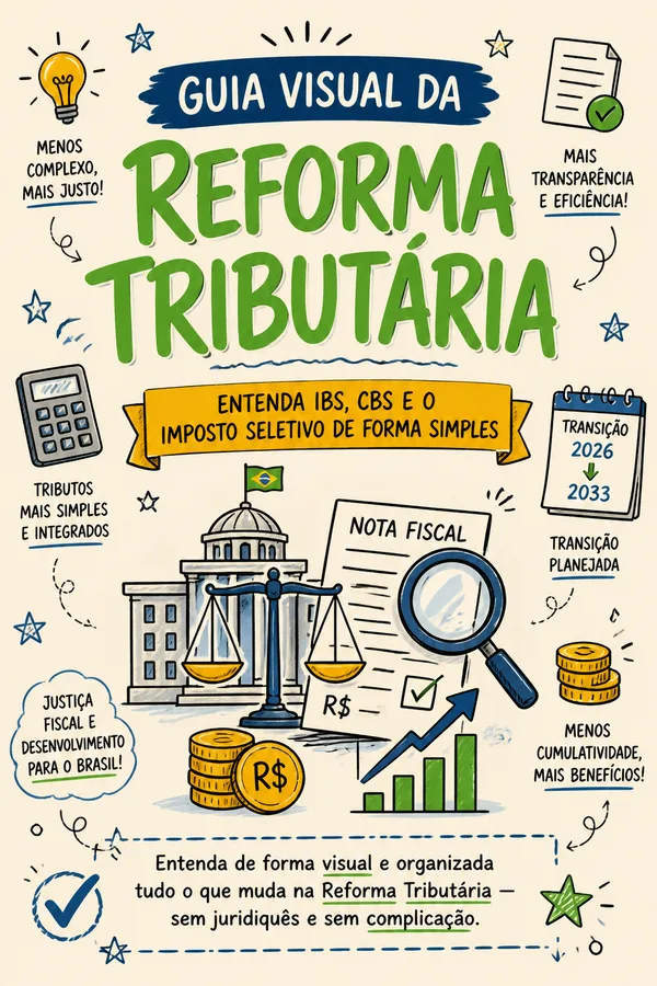 Capa do Kit Visual da Reforma Tributária